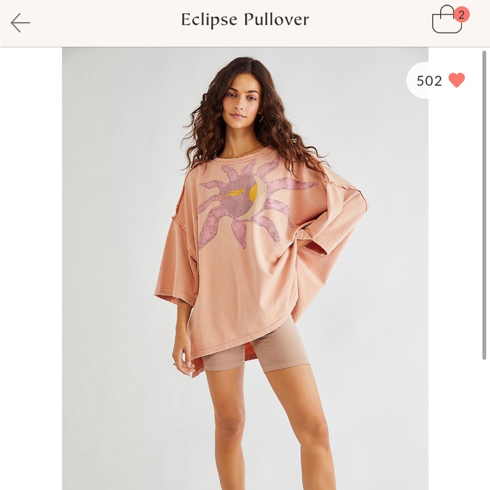 Free People eclipse pullover